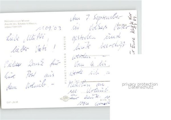 Wismar Mecklenburg Vorpommern Schabbelt Hauses – Bild 2