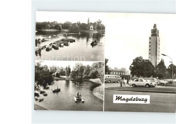 Magdeburg Adolf Mittag See Aussichtsturm Kulturpa