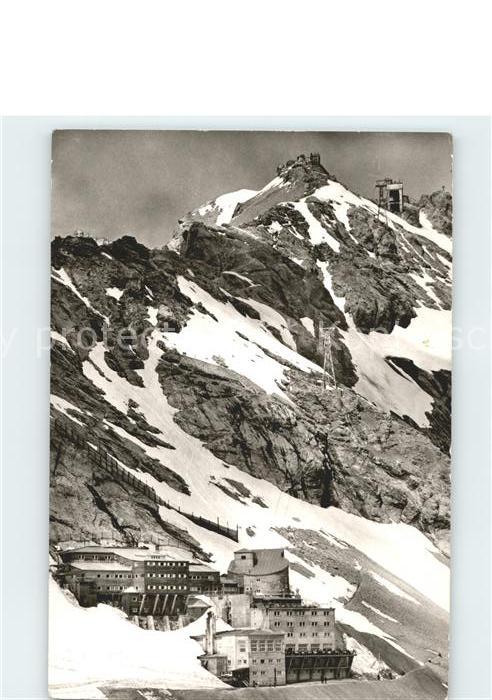 Zugspitze Zugspitzbahn Hotel Schneefernerhaus Gip