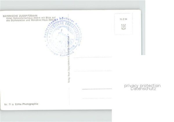 Zugspitze Zugspitzbahn Hotel Schneefernerhaus Gip – Bild 2