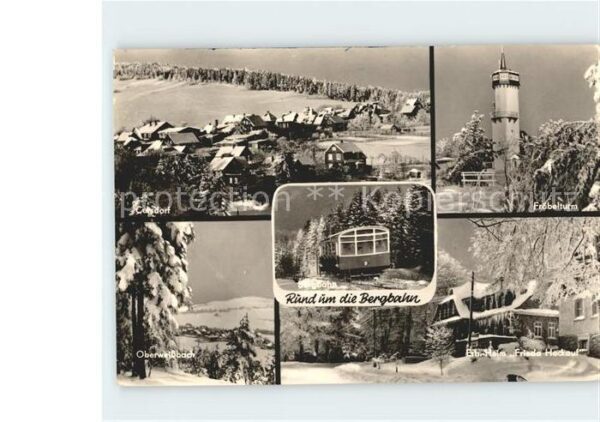 Oberweissbach Fröbelturm Bergbahn Cursdorf Oberweissb