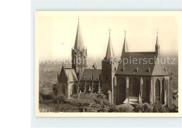 Oppenheim Katharinenkirche Ruine Landskron