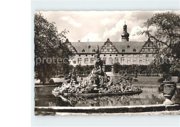 Weikersheim Schloss Parkansicht
