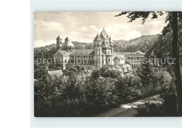 Maria Laach Glees Blick von Nordwesten
