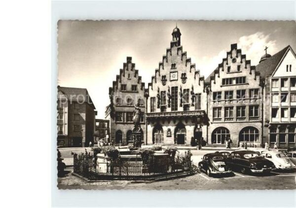 Frankfurt Main Römer Gerechtigkeitsbrunnen