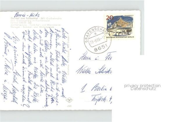 Grafengehaig Gasthof Rehbachtal jGrossrehmüle – Bild 2