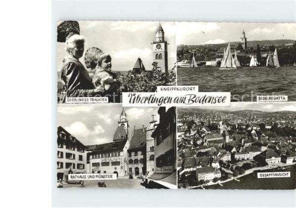Ueberlingen Bodensee Trachten Segelregatta Rathaus Münster