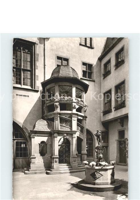 Frankfurt Main Wendeltreppe Römerhöfchen