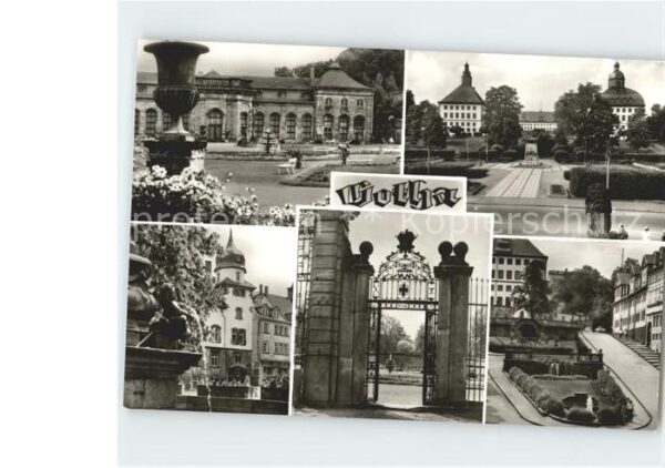 Gotha Thueringen Orangerie Schloss Ratskeller Wasserkuns