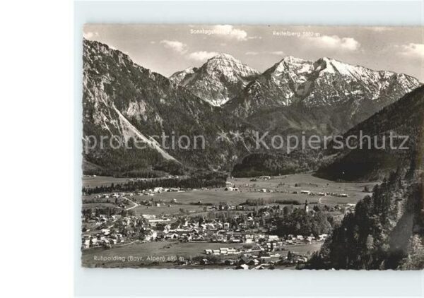 Ruhpolding Sonntagshorn Reiferberg