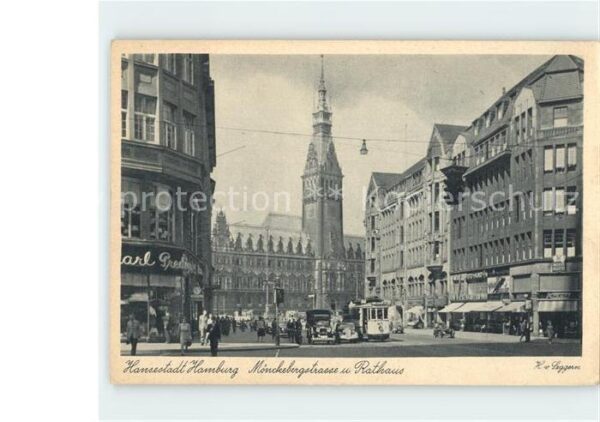Hamburg Mönckerbergstrasse Rathaus