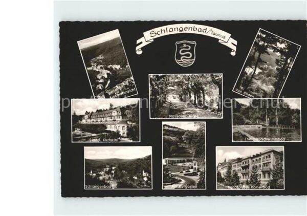 Schlangenbad Taunus Nassauer Allee Thermal Schwimmbad Sanat