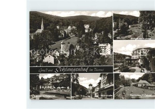 Schlangenbad Taunus Konzert im Kurgarten Mühlstrasse Therma