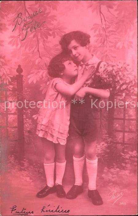 Kinder Child Enfants Foto-Pisa-Nr. 345 Glückwunsch