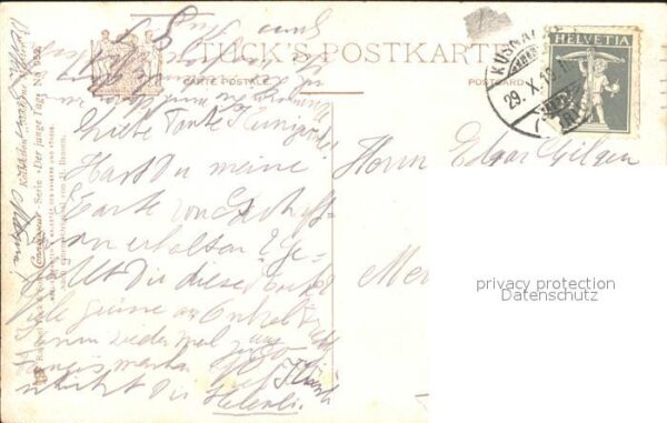 Verlag Tucks H. Brasen Nr. 952 Babys Sonnenuntergang – Bild 2