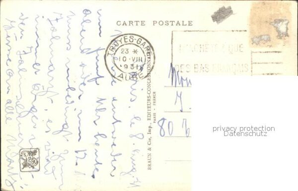 Exposition Coloniale Internationale Pari Palais de l'A.O.F. Portiques des Commer – Bild 2