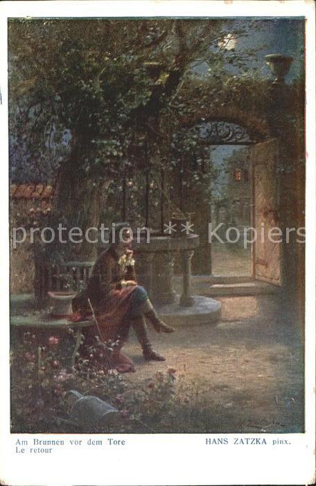 Zatzka H. Am Brunnen vor dem Tore Galerie-Wiener-