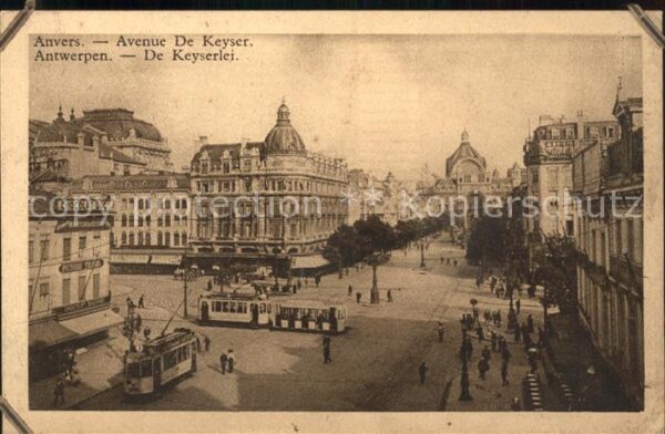 Strassenbahn Anvers Avenue De Keyser