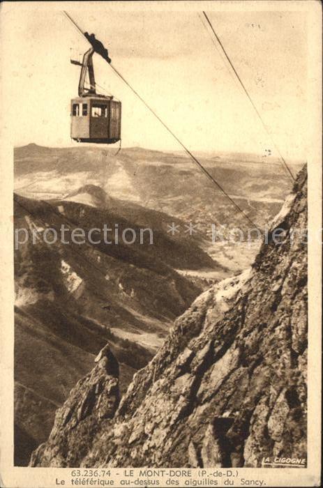 Seilbahn Mont-Dore Aiguilles du Sancy
