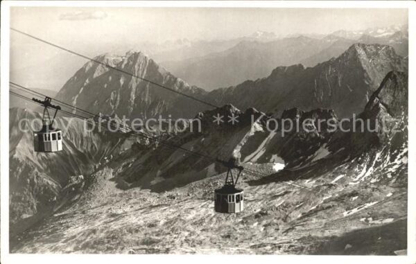 Seilbahn Bayerische Zugspitzbahn Zugspitzgipfel