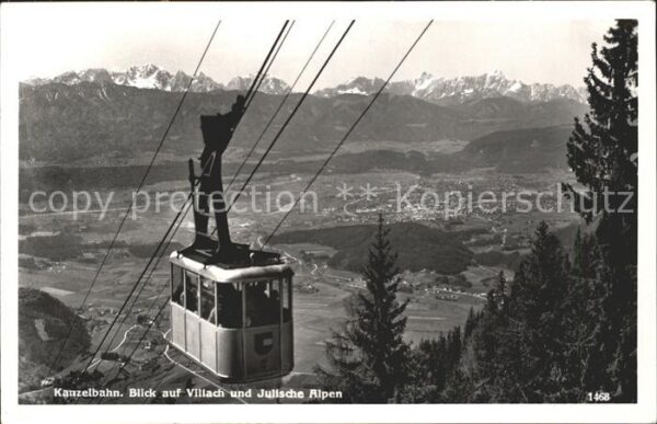 Seilbahn Kanzel Villach Julische Alpen