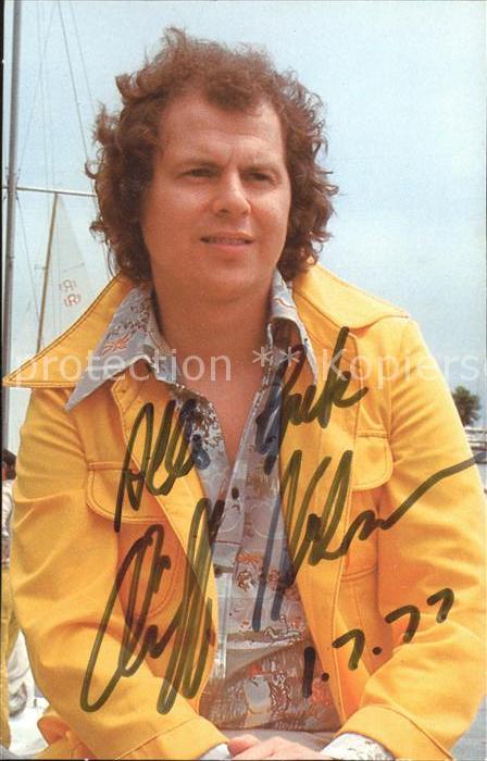 Saenger Band Cliff Nelson Autogramm