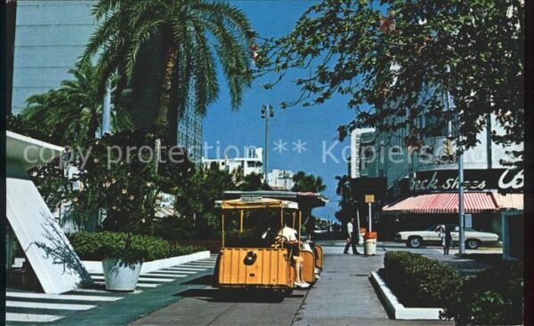 Strassenbahn Lincoln Road Mall Miami Beach