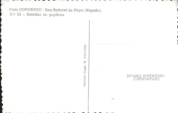 Wein Casa Codorniu San Sadurni de Noya Botel – Bild 2