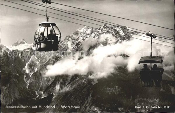Seilbahn Jenner Hundstod Watzmann Sessellift Fot