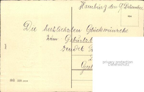 Rosen Schneeglöckchen Geburtstag Litho – Bild 2