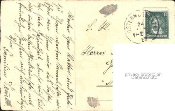 Namenstag Namenskarte Veilchen Litho – Bild 2