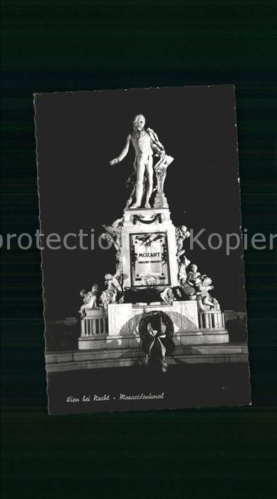 Mozart Wolfgang Amadeus Denkmal Wien