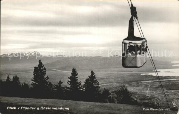 Seilbahn Pfänder Rheinmündung Foto-Risch-Lau-Nr.