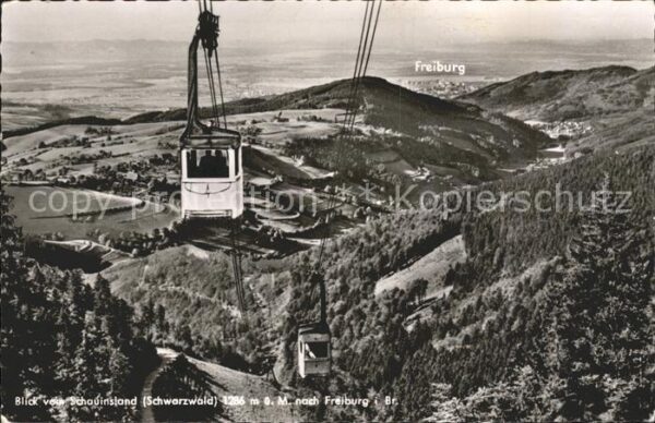 Seilbahn Schauinsland Schwarzwald