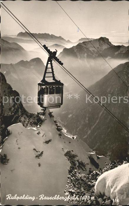 Seilbahn Rauschberg Ruhpolding