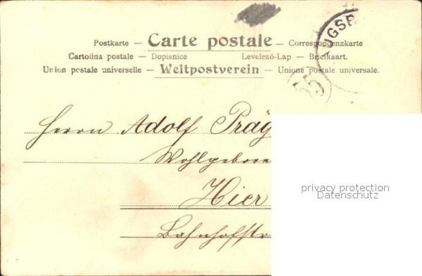 Blumen Frühlingsgrüsse Veilchen Litho – Bild 2