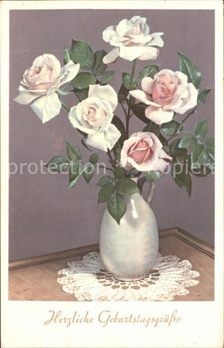 Rosen Vase Geburtstag