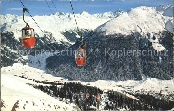 Seilbahn Schatzalp-Strela Davos Brämabüel Jakobs
