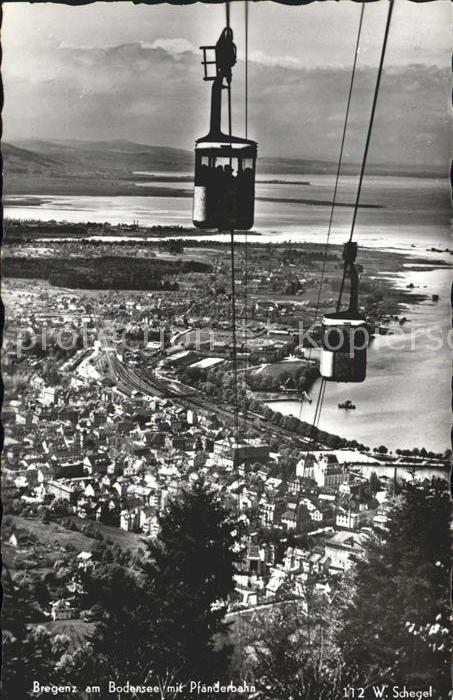 Seilbahn Pfänder Bregenz am Bodensee