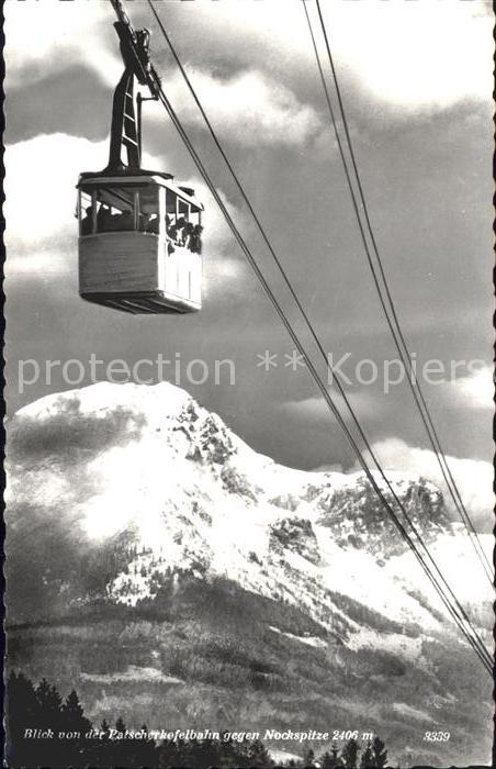 Seilbahn Patscherkofel Nockspitze
