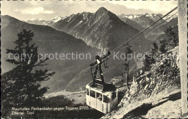Seilbahn Penkenbahn Mayrhofen Tristner Zillertal
