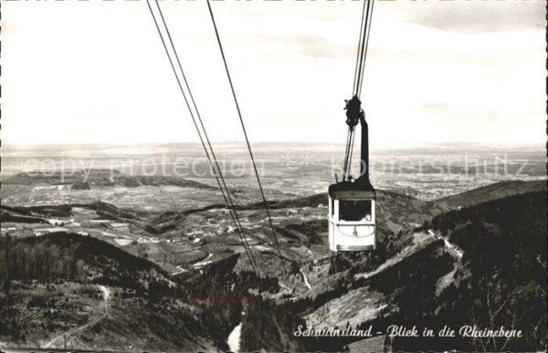Seilbahn Schauinsland Schwarzwald