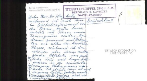 Seilbahn Parsenn-Weissfluhgipfel Davos – Bild 2