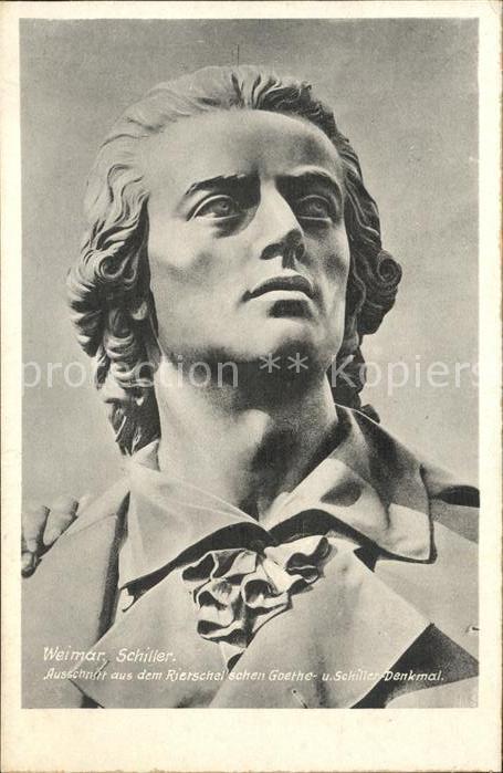 Schiller Friedrich Denkmal Weimar