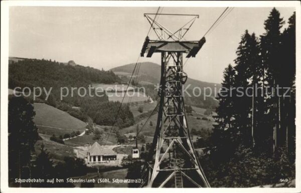 Seilbahn Schauinsland Schwarzwald