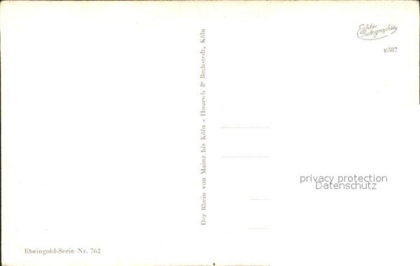 Rheingoldserie Nr. 762 Trauben Frau Gedicht – Bild 2