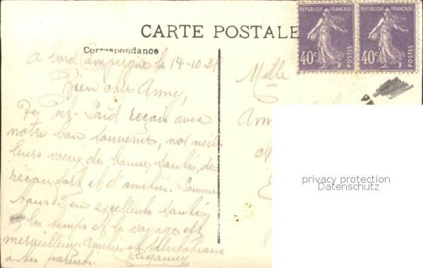 Dampfer Oceanliner Compiegne Paquebot Messageries Maritime – Bild 2