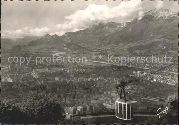 Seilbahn Grenoble Alpen