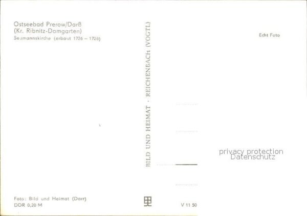 Kirchenorgel Seemannskirche Prerow Darß – Bild 2