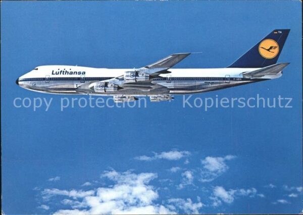 Lufthansa Boeing Jet 747
